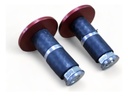 Punteras Manubrio (bar Ends) Diámetro De 13 A 15mm Rojo