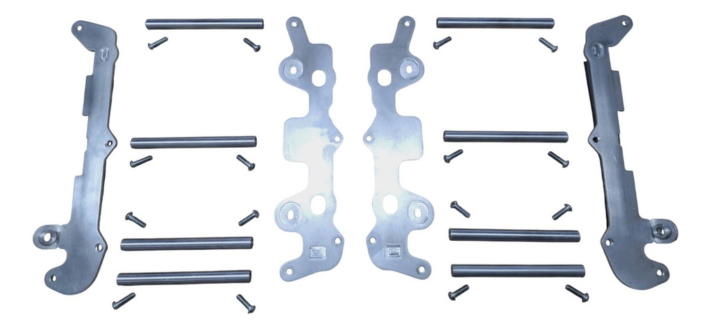 Refuerzo De Radiador Yamaha Yz 250f 06-09, Wr 250f 07-14 Gris