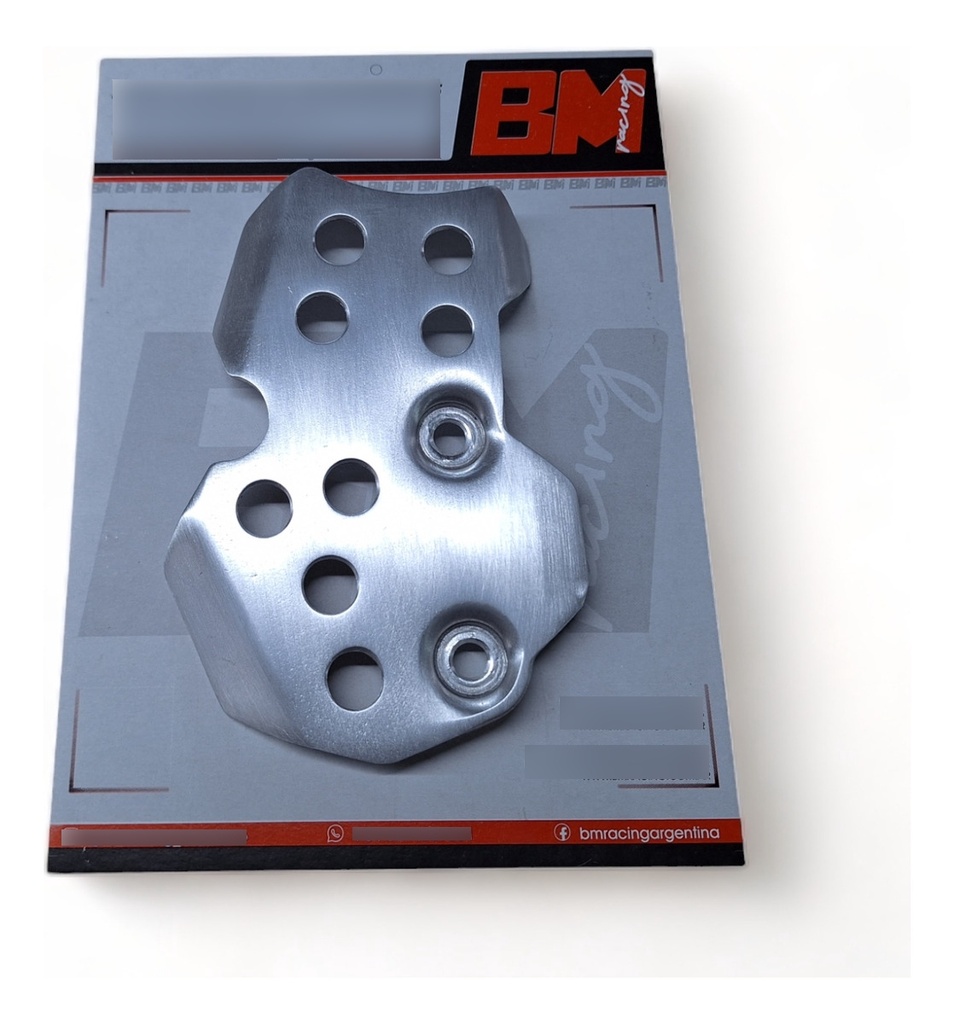 Protector De Freno Trasero Yam Yzf 250 10-13/wrf 450 12-15 Aluminio