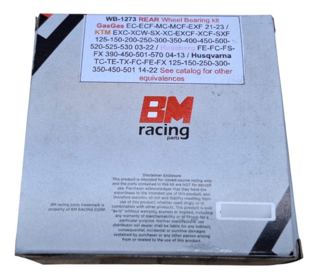 Kit Rodamiento De Rueda Tras Ktm/husqvarna/husaberg
