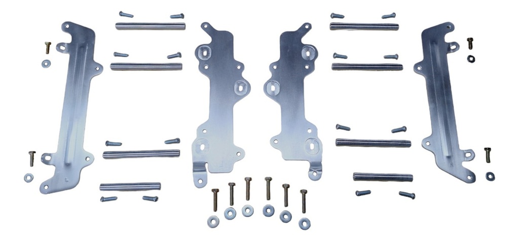 Refuerzo De Radiador Yamaha Yz 125 05-24, Yz 125x 20-24