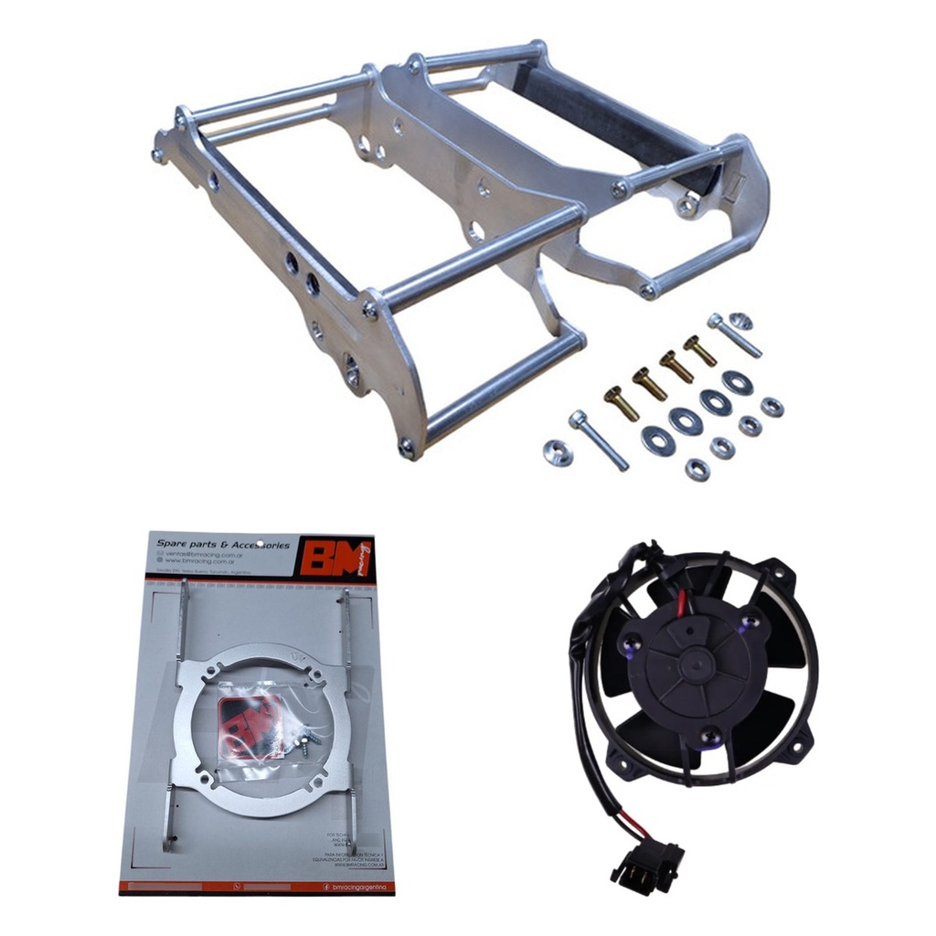 Kit refuerzo de radiador + Soporte + Electroventilador Beta RR