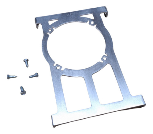 [CK14] Soporte de electro ventilador SPAL Kawasaki KX 450F 2006-2007, KLX 450R 2008-2017(Accesorio de CK06)