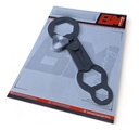 Llave Triple Hexagonal 17-27-35 + Destornillador Punta Plana Ktm-Wp Wp Xact Pro, Wp Cone Valve,