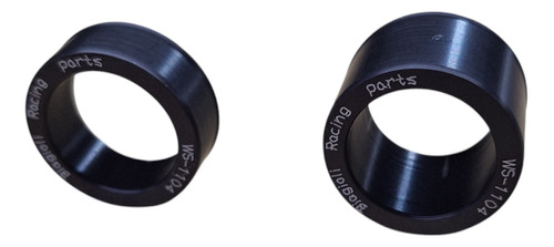 [BM Racing] Kit de bujes separadores de rueda Yamaha WR 250F 20-21, WR 450F 19-21, YZ 250F 14-18, YZ 450F 14-22