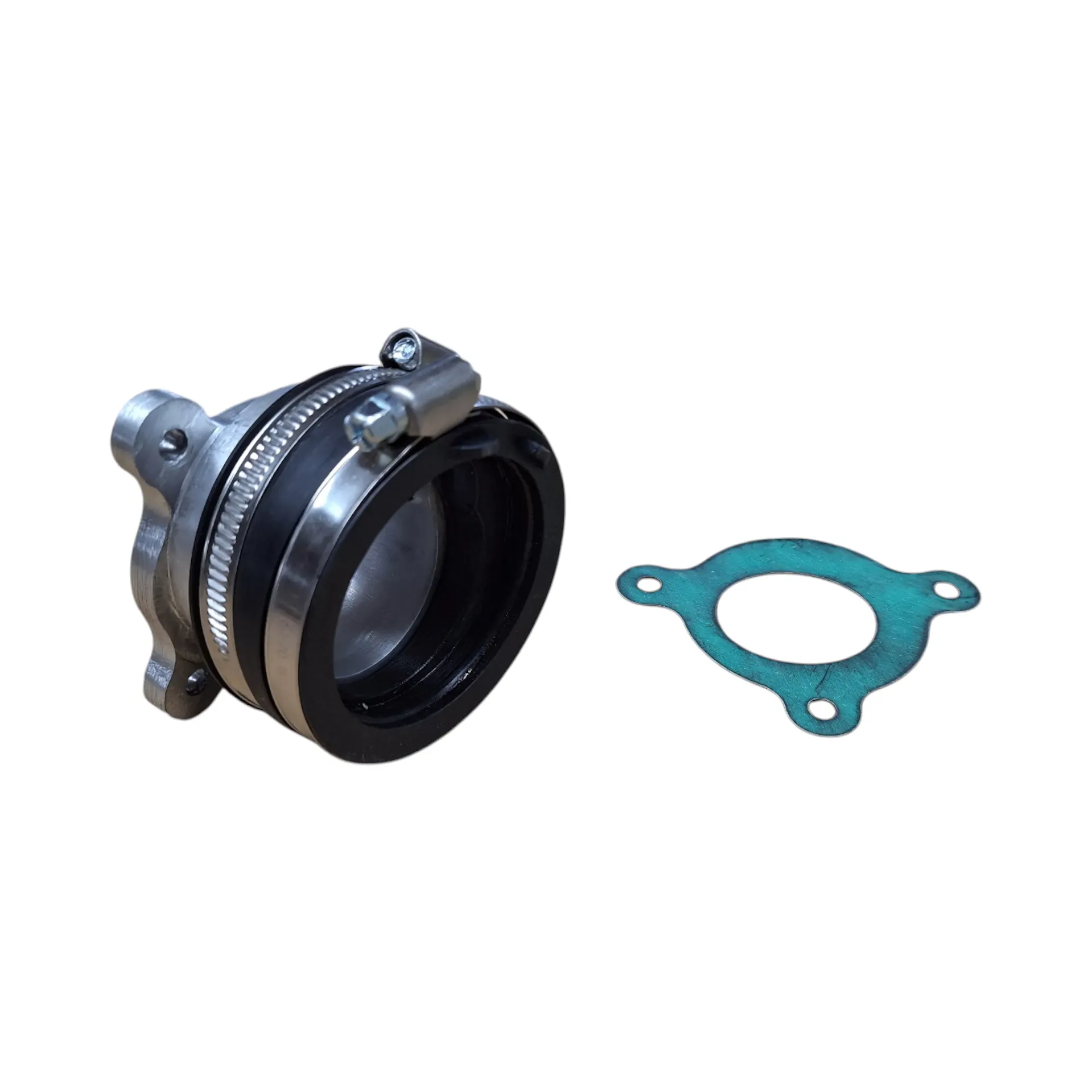 Biagioli Parts - Brida admisión cuerpo aluminio + goma boca admisión SWM RS 300R 2016-2025