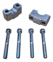 Biagioli Parts - Elevador de manubrio BMW F 650GS 2009-2016, F 700GS 2011-2018, F 800GS 2008-2018, F 800GS Adventure 2012-2018 (Altura 25mm)