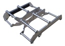 Refuerzo de radiador KTM 125 EXC 2003-2007, 200 EXC 2003-2007, 200 XC 2006-2007, 200 XC-W 2006-2007, 250 EXC 2003-2007, 250 XC 2006-2007, 250 XC-W 2006-2007, 300 EXC 2003-2007, 300 XC 2006-2007, 300 XC-W 2006-2007