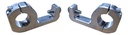 Juego de morcetas de manubrio cónicas 22,2mm