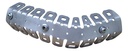 Protector de escape Yamaha YZ 250F 2006-2013, WR 250F 2007-2014