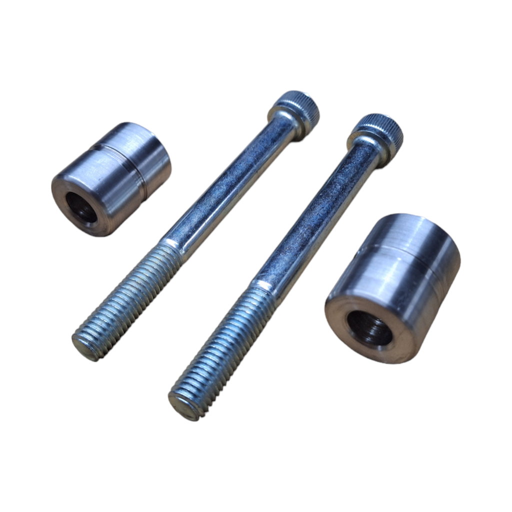 [CKT52NE] Elevador de manubrio Husqvarna Svarpilten 125-200-250-401 2020-2025, KTM Duke 125-200-250-390 2011-2025 (Altura 30mm) (Negro)