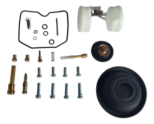 [HYQXLB] [Alternativo] Kit de reparación de carburador Kawasaki KLR 650 87-18, Tengai KLR 650 89-90