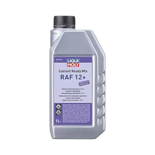 Liqui Moly - Líquido refrigerante Listo para usar Coolant Ready Mix RAF 12+ x 1L