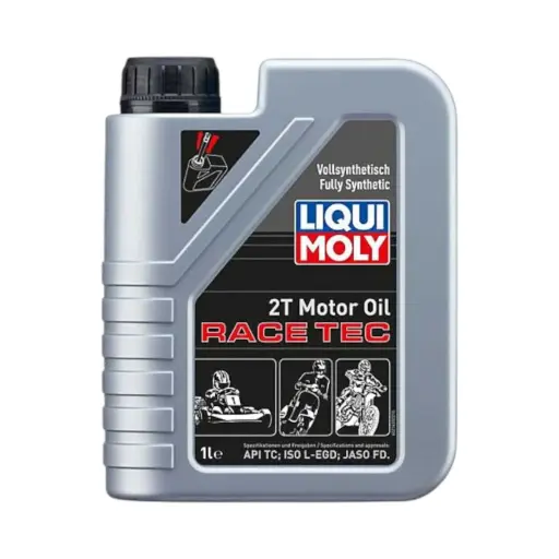 Liqui Moly - Aceite de motor 2T para mezcla 2T Motoroil Race Tec x 1L