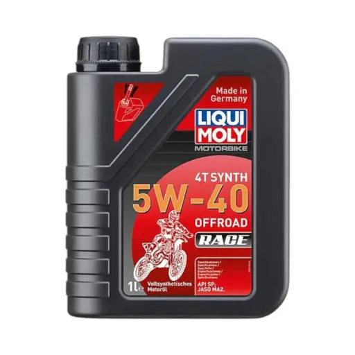 Liqui Moly - Aceite de motor Motorbike 4T Synth 5W-40 Offroad Race x 1L