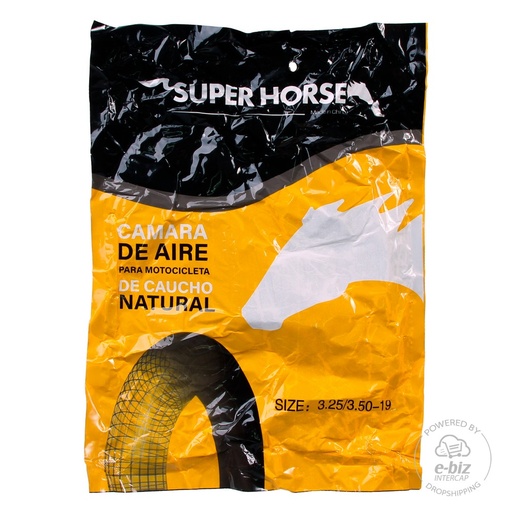 [Super Horse] Camara 3.25 3. TR4 Caucho Natural Honda CR 125-250 95-99, CRF 250 14-24, NX 250 88-90, XL V Transalp 700 08-11, XR L 125-150 04-24 || Husqvarna CR 125-150 84-11… (+6 marcas · 13 modelos)