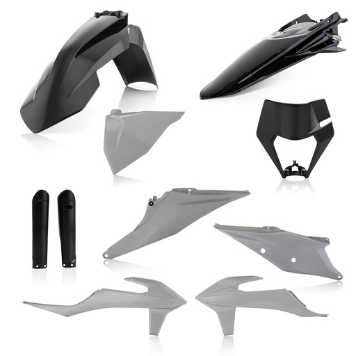 [Acerbis] Kit de plasticos completos KTM EXC 300 2022, EXC TPI 250-300 20-22, EXC-F 250-350-450-500 20-23, XC-W 150-250-300 2023, XC-W TPI 300 20-22, XCF-W 350-450-500 20-23