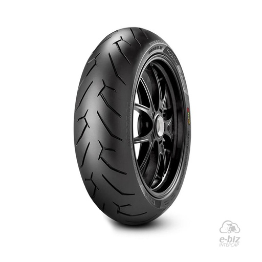 [Pirelli] Cubierta Diablo Rosso II 160/60ZR17 (69W) TL | CF Moto MT 650 19-24, Nk 400 2023 || KTM SMC 690 19-24 || Kawasaki ER-6N 11-16 || Suzuki SV 650 2000 || Zontes 2 310 21-24, R 310 310 19-24… (3 modelos)