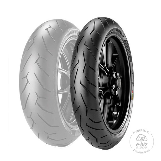 [Pirelli] Cubierta Diablo Rosso II (Delantero) FRONT | TL 120 70ZR17 Iablo | 58W | FRONT