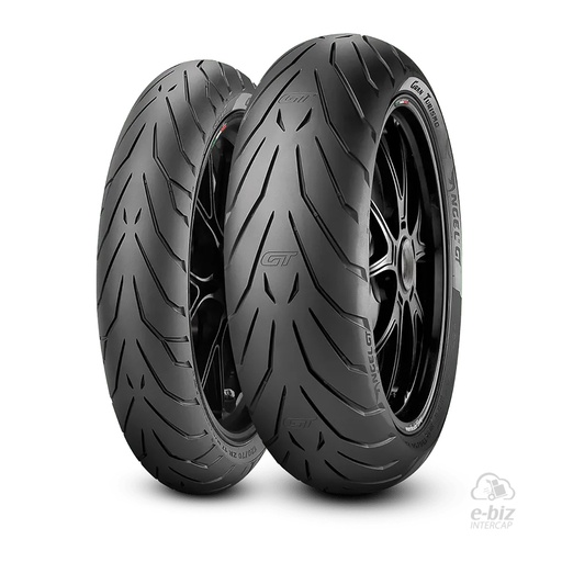[Pirelli] Jgo de Cubiertas Angel GT (120/70R17) (160/60R17) Benelli TRK 502 17-24 || CF Moto MT 650 19-24, Nk 400 2023 || Honda CB F 500 2019, NC 700-750 12-24 || KTM Duke 690 17-19, SMC 690 19-24… (+2 marcas · 4 modelos)