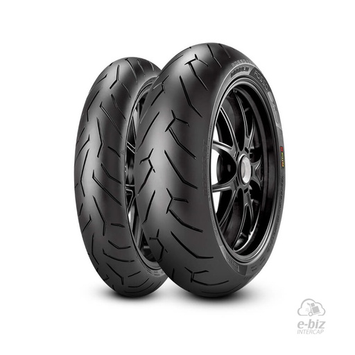 [Pirelli] Jgo de Cubiertas Diablo Rosso II (120/70R17) (180/55R17) Benelli S 752 2024 || Ducati Hypermotard 939 16-18, Hyperstrada 939 2016 || KTM Duke 790 18-24, Supermoto 950-990 07-11… (+1 marca · 3 modelos)