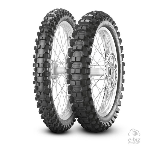 [Pirelli] Jgo de Cubiertas Scorpion MX Extra (80/100R21) (120/100R18) Guerrero GRF 250 12-18 || Honda CR 250 92-94, XR 250-400-600-650 90-06 || Kawasaki KLX 650 93-96 || Keller MX 260 10-15… (+2 marcas · 3 modelos)