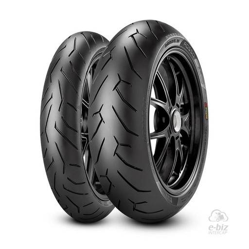 [Pirelli] Jgo de Cubiertas Diablo Rosso II 120 70ZR1 160 60ZR17 CF Moto Nk 400 2023 || KTM SMC 690 19-24