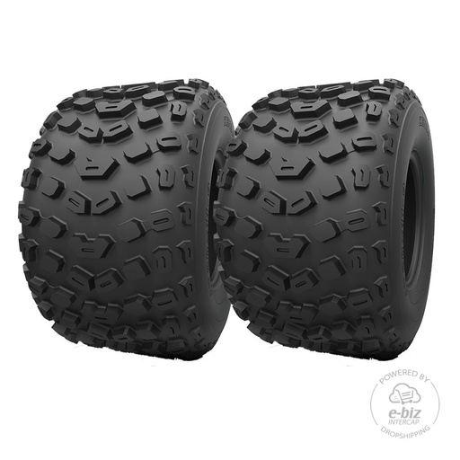 [Kenda] Jgo de Cubiertas K533 Klaw (Trasero) PAR 20X11-9 6PR 43F TL Yamaha YFM Raptor 700 06-24