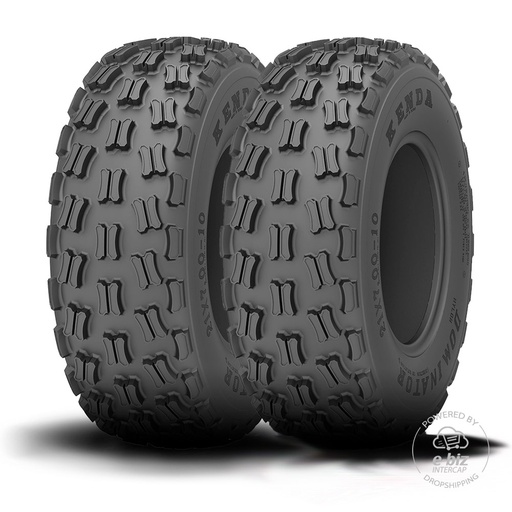 [Kenda] Jgo de Cubiertas K300 Dominator PAR 20X7-8 2PR TL K300F Honda FL 250 82-84