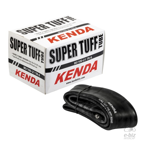[Kenda] Camara 6" Competicion Tuff Tube Guerrero GRF 250 12-18 || Honda CR 125-250-500 92-01, CRF 250-450 14-24, XR 200-250-400-650 88-06 || KTM EXC 300-450-500 16-24… (+5 marcas · 22 modelos)