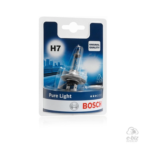 [Bosch] Lámparas (H7) (55W) Lampara 12V Pure Light TNT25 300 302R 600 YFZ-R3 BMW F GS 650-800 00-24, F GS Adventure 800 13-18, GS 1200 08-18, GS Adventure 1200 14-18 || Benelli TRK 502 17-24