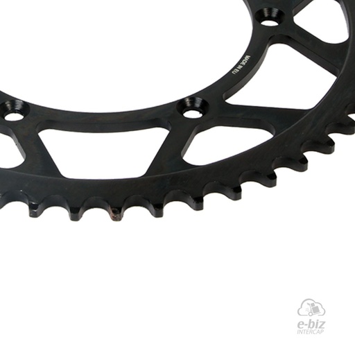 [Supersprox] Corona de ACERO Z:43 [Paso: 520] |Color: NEGRO| 03A R3A 300 Kawasaki EX Ninja 400 18-19 || Yamaha MT-03 2016, YZ F 250 15-18