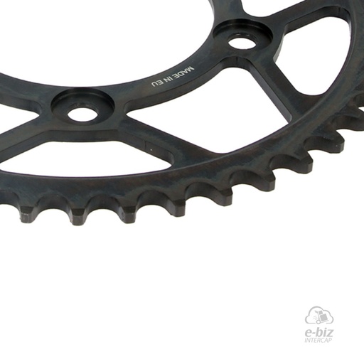 [Supersprox] Corona de ACERO Z:46 [Paso: 520] |Color: NEGRO| Ducati Monster 797-821 15-21, Scrambler 800 2024