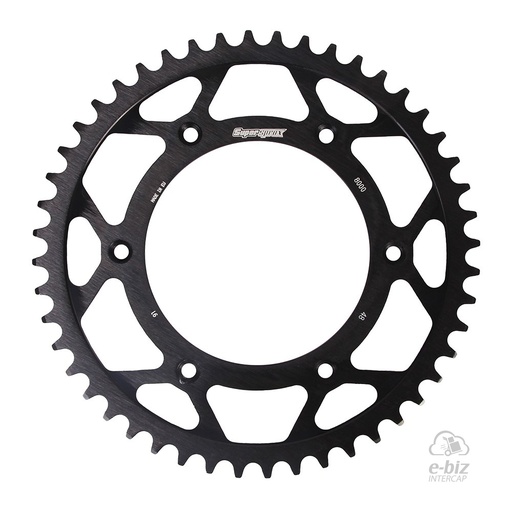 [Supersprox] Corona de ACERO Z:48 [Paso: 520] |Color: NEGRO| Beta Enduro RR -Pro 4T 430 2025, Enduro RR 4T 430 15-24, Enduro RR 4T Race 430 2025, Enduro RR-S 4T 430 17-23, Enduro RS 4T 430 15-24