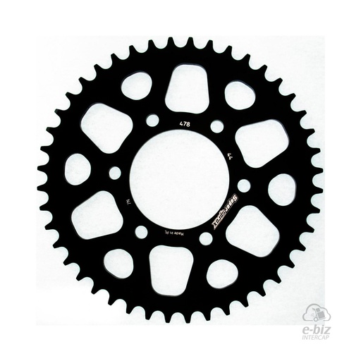 [Supersprox] Corona de ALUMINIO Z:39 [Paso: 520] |Color: NEGRO| ZX10R 650 Kawasaki ZX-10R Ninja 11-19
