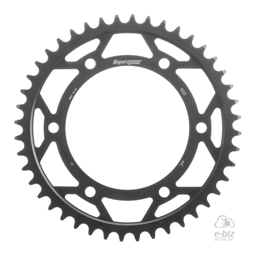 [Supersprox] Corona de ACERO Z:44 [Paso: 525] |Color: NEGRO| Benelli TRK 502 18-24