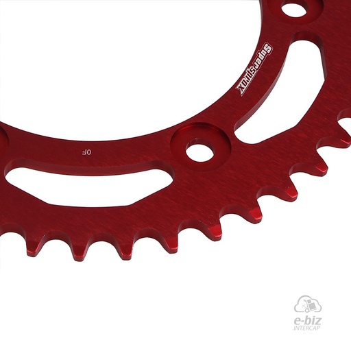 [Supersprox] Corona de Aluminio [1308] Z:44 [Paso: 520] |Color: Rojo| para Honda CBR 600 RR, CBR 1000 RR 23-26