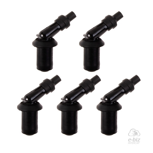 [DZE] Capuchones de bujía 10164 Caja Capuchon 5 130 Scooter Honda Elite 125 2020 || Zanella Styler 150 2021 || Universal Resistencia 5000 OHM