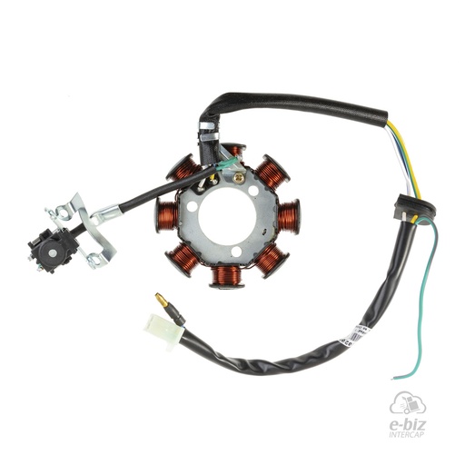 [DZE] Estator Estator 10206 8P Conexion Masa Honda CG Titan 125 00-04 || Honda NXR Bros 125KS