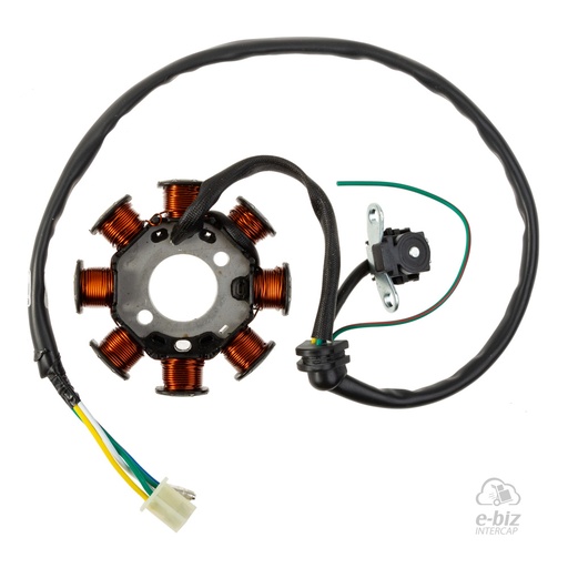 [DZE] Encendido Estator 2880 8P Conexión Masa Hasta 2008 Honda Biz 125 06-24, Biz ES 125 06-24