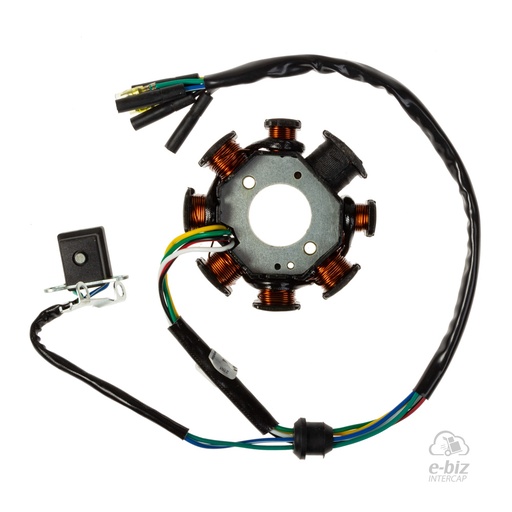 [DZE] Encendido Estator 2904 Mon. 8P AISLADO DE MASA Guerrero GMX 150 / GXL 125