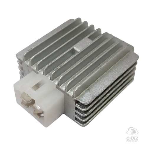 [DZE] Regulador de voltaje Corriente Continua Monofásico 12V 12A 10154 para Zanella ZB 110 - Sol 70/110 4T - Hot 90 - Due 110 / Gilera Smash 110 / Maverick MA 100-110