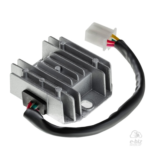 [DZE] Regulador de voltaje Corriente Continua Monofásico 12V 12A 10044 para Motomel Eco 70/Bit B 110/Fusion 110/Skua CX 150-200/CG 200/Motard 200
