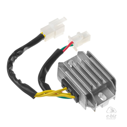 [DZE] Regulador de voltaje Corriente Continua Trifásico 12V 20A 2474 para Honda XR 125 (año 2011 al 2012)