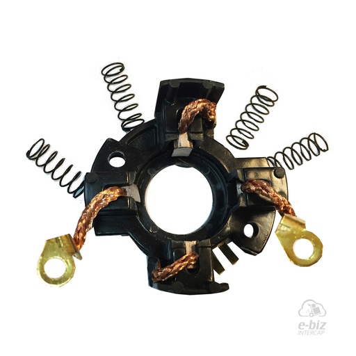 [DZE] Carbones de arranque 10338 Plaqueta Porta 4 Suzuki EN 125 03-09 || Yamaha XTZ 125 15-17, YBR 125 00-24 || Suzuki GS 125