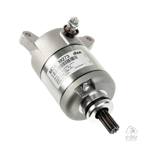 [DZE] Motor de arranque (Giro Izquierdo) 10273 Honda CG 150 04-08, CG Titan NEW 150 17-19 || Honda NXR 125-150 Bros, CBF 150 Invicta