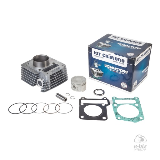 [Vedamotors] Kit de pistón, cilindro y juntas |54.00mm| CC Yamaha XTZ 125 15-17, YBR 125 00-24, YBR ED 125 12-23