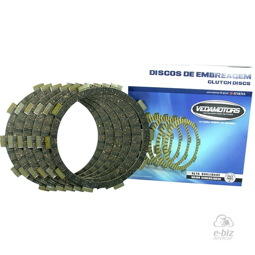 [Vedamotors] Jgo de discos de embrague YS 25 2018 2007 2011 Yamaha XTZ 250 08-24, XTZ Lander 250 06-08, YBR 250 07-16