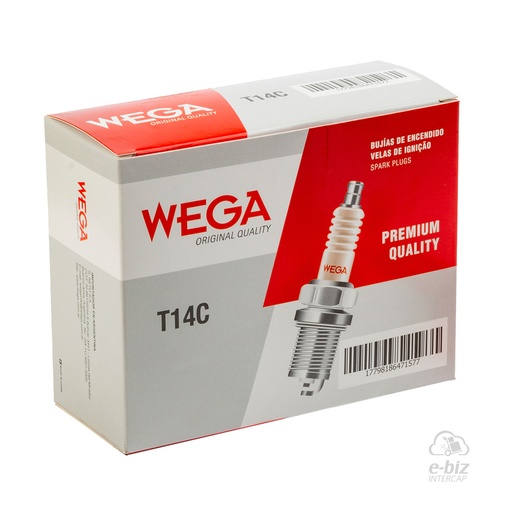 [WEGA] Bujía [NGK: C7HSA] 1 Caja Bujias 10 Unidades W-T14