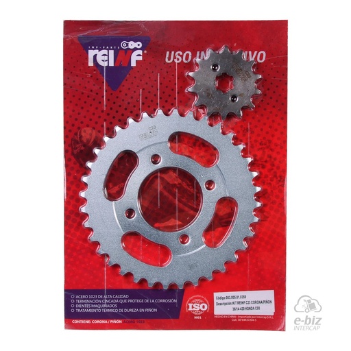 [REINF] Kit de transmisión C23 Corona Piñon 36 14-420 C90